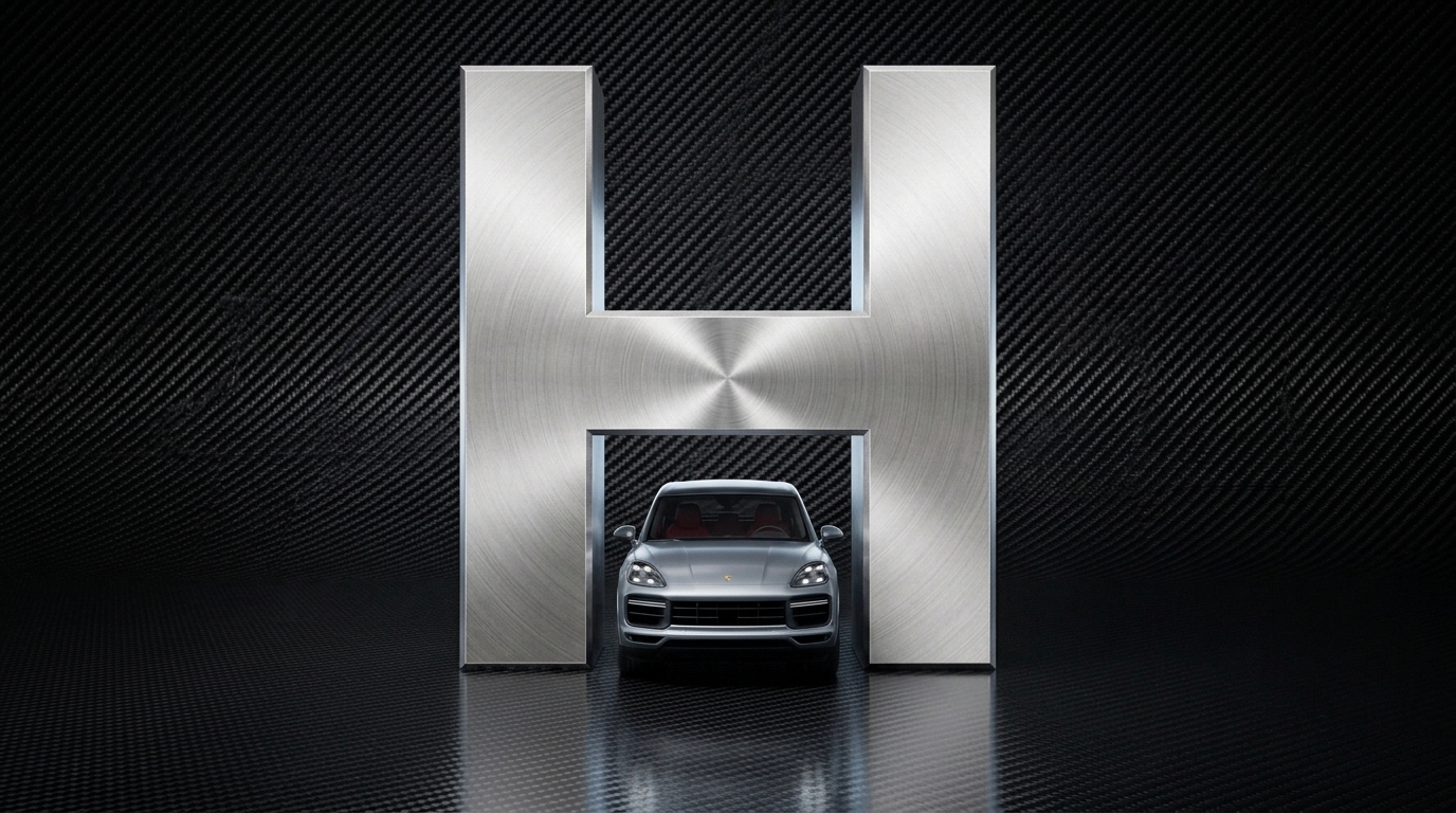 PORSCHE hərfi H